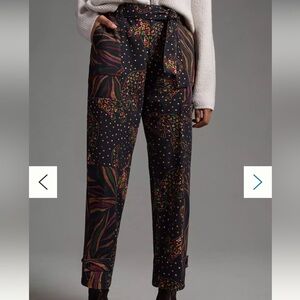 Farm Rio Tie-Waist Pants